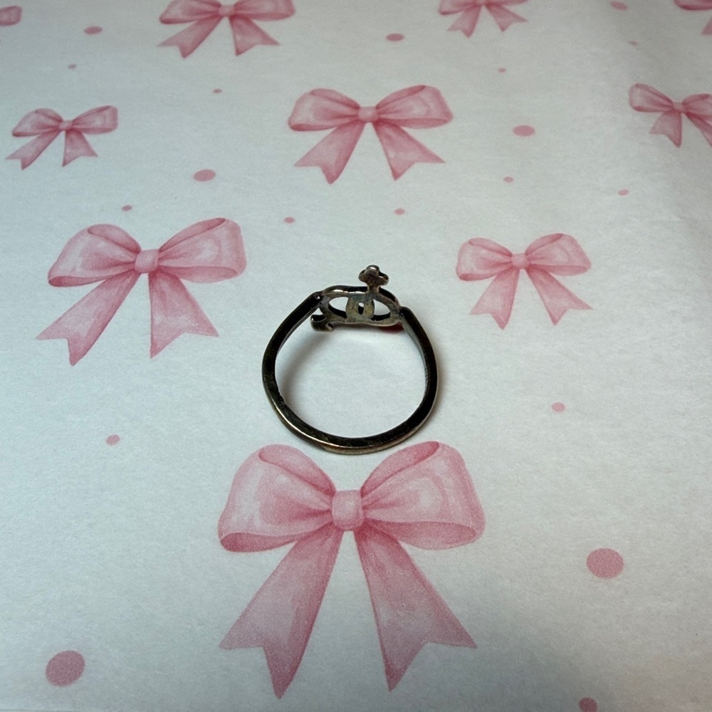 Vintage Man & Women Symbol Ring-sterling silver - Picture 3 of 3